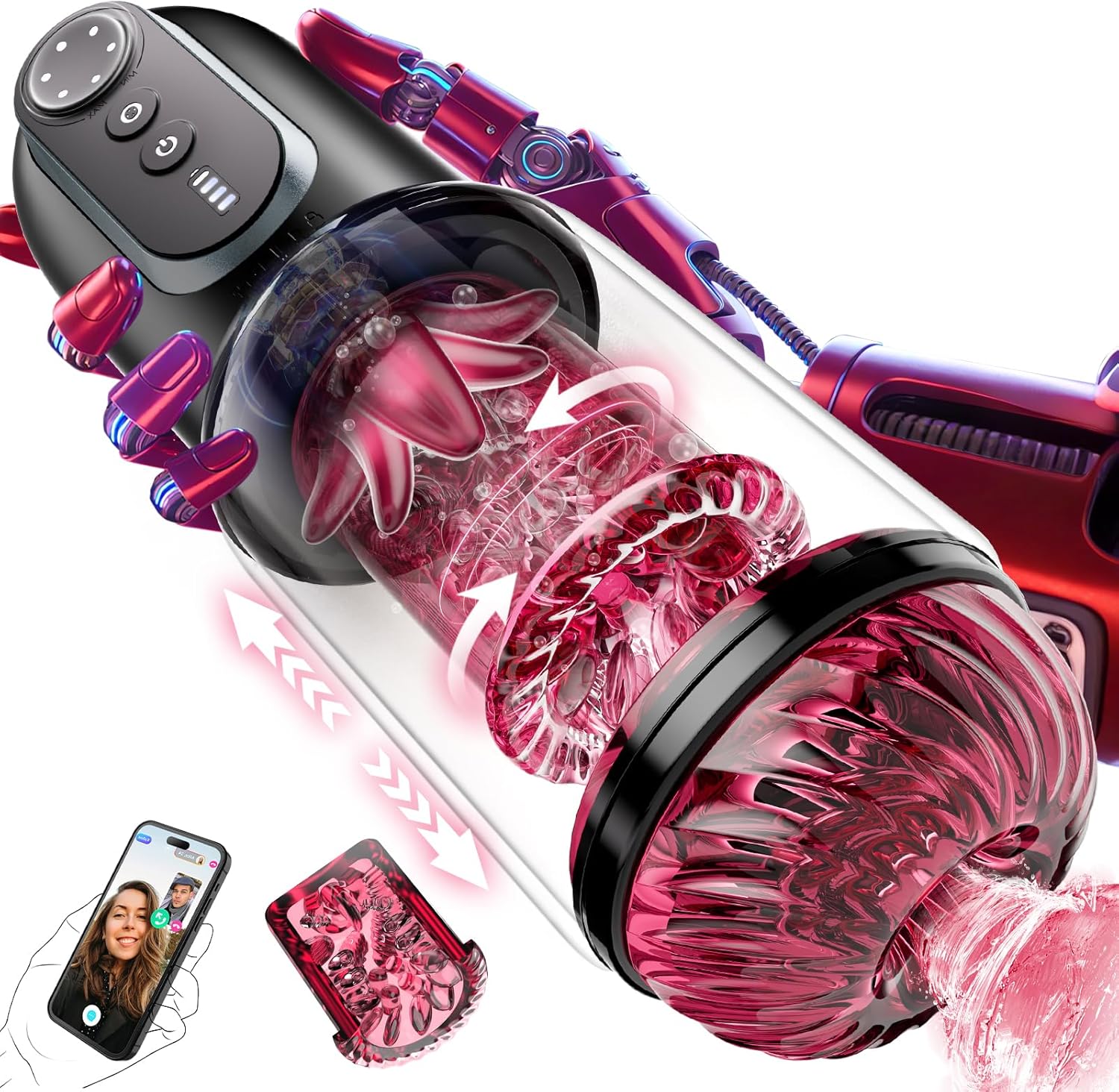 💥HydroPulse 2025 Hydro-Spa Trainer ⚡ 9-in-1 • App Control • 360° Water Massage💥